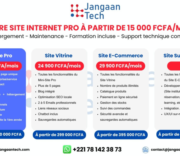 Tarifs Community Management au Sénégal : Le guide complet pour les PME, Jangaan Tech