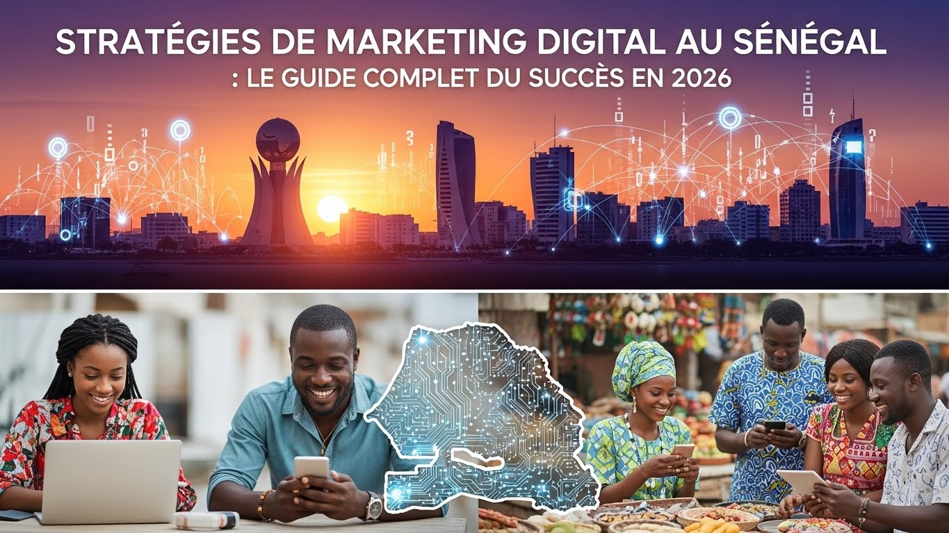 Stratégies marketing digital au Sénégal : Le guide complet pour réussir en 2026