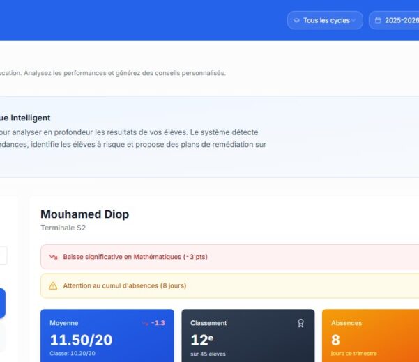 C’est officiel : Noppal est disponible. La première application de gestion scolaire au Sénégal dotée d'une Intelligence Artificielle